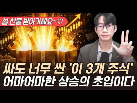 “싸도 너무 싸요” 26년 새로운 주도주 ‘이 3개 주식’ 바닥에서 외국인이 쓸어담는다 (저평가 주식, 주도주 대장주)