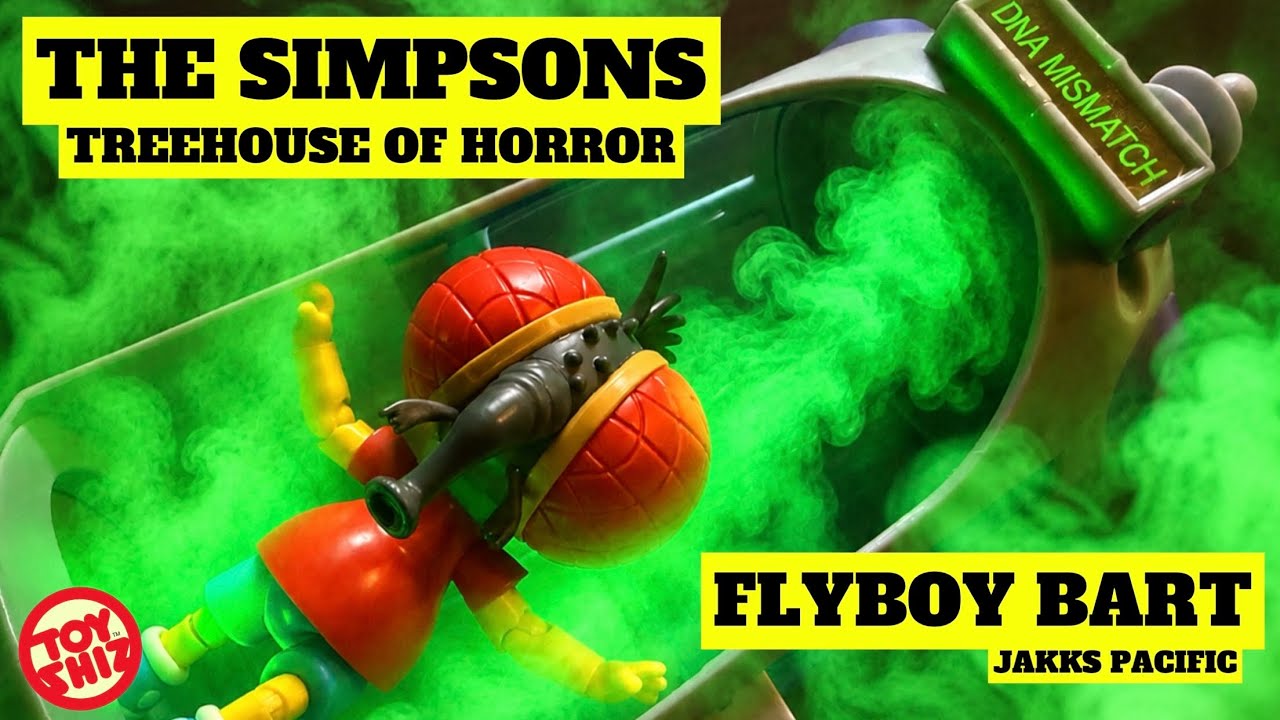 2026 THE SIMPSONS 5in FLYBOY BART | Treehouse of Horror | JAKKS