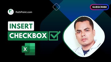 How to Insert Checkbox in Excel