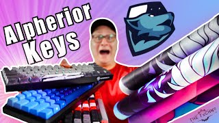 ALPHERIOR KEYS REVIEW (keyboards, keycaps, desk mats)