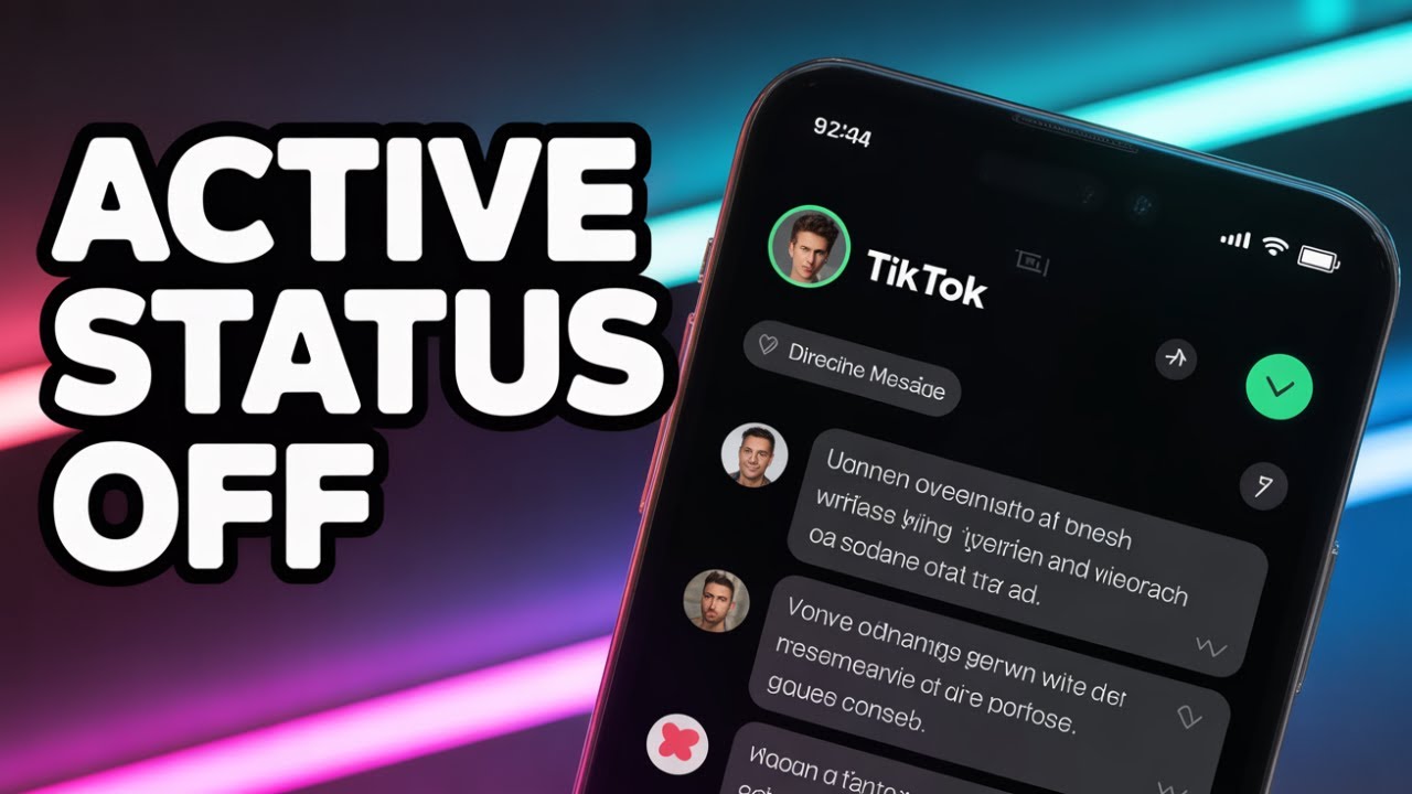 How to Turn Off Active Status on TikTok (Hide Online Status Easily ...