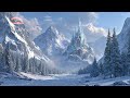 The Ice Palace in the Distance | Frozen the Musical Digital Scenery | e-llusion media