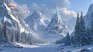The Ice Palace in the Distance | Frozen the Musical Digital Scenery | e-llusion media
