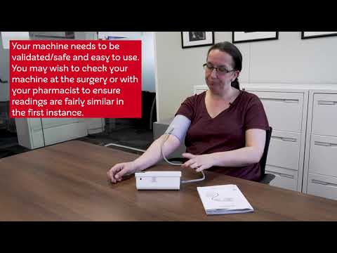 How to measure your blood pressure at home