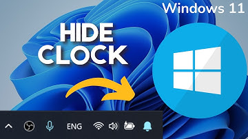How to Hide Clock from Taskbar on Windows 11