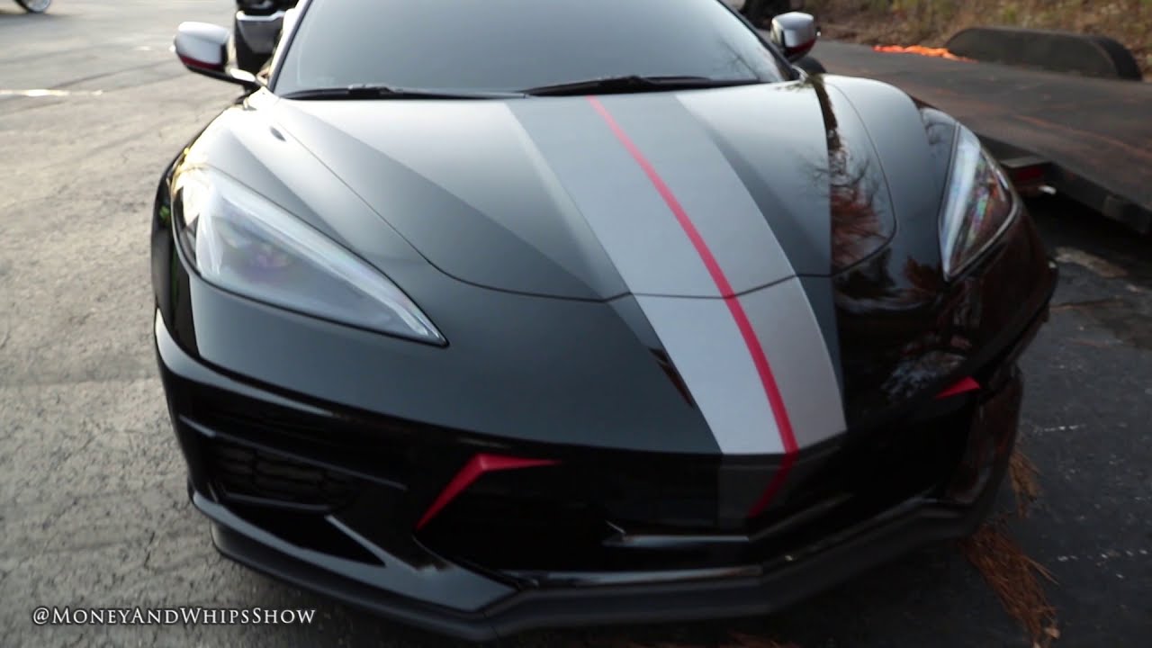 EZZY MONEY SHOWS OUT IN NEW 2020 VETTE!!! DONUTS & QUICK CAR BTS TOUR!!!