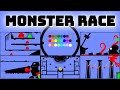 24 marble race ep 28 monster race by algodoo