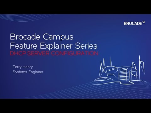Brocade ICX DHCP Server Configuration