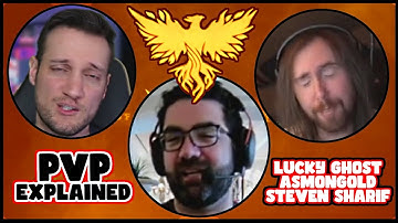 ASHES OF CREATION - PVP Explained - Lucky Ghost - Asmongold - Steven Sharif - Alpha 2 Update
