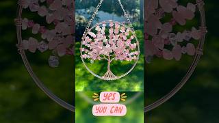 How to make this Gorgeous Wire Tree of Life, Stunning Gemstones  #handmade #diy #treeoflife