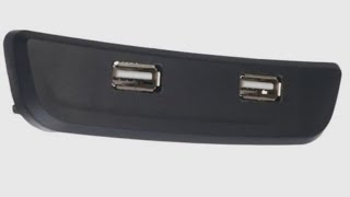 Установка зарядного устройства USB в подлокотник для задних пассажиров Vesta  NG