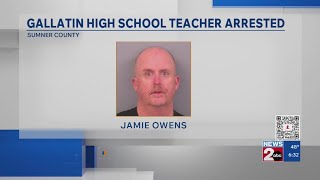 Gallatin High School teacher charged with sexual battery