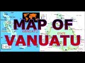 Map of vanuatu