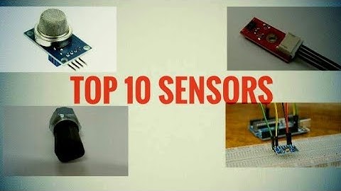 Top 10 sensors||DIY arduino projects