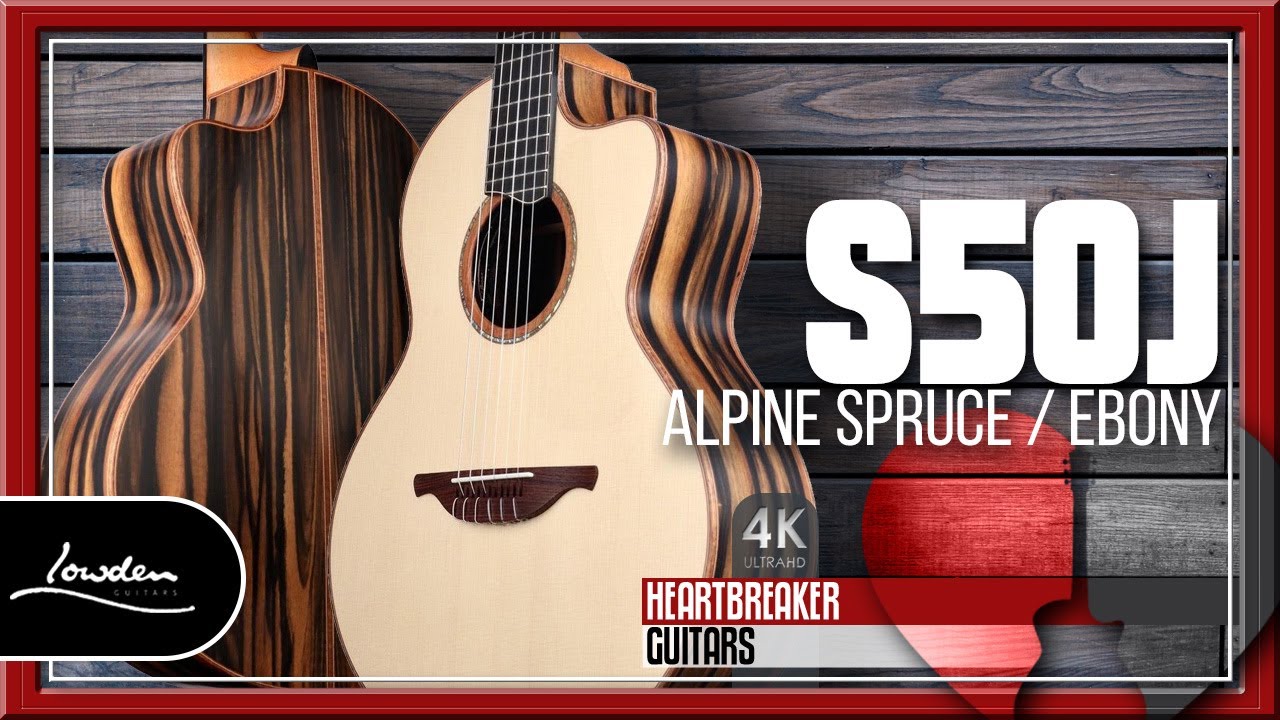 Lowden Guitars - O50 with incredible Bastogne Wanut Back and Sides | 4k Video