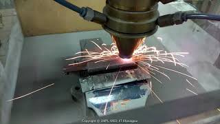 Laser cladding-Scan strategies