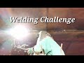 Welding Challenge - Overhead Welding With E6013 Electrode || Welder Junior