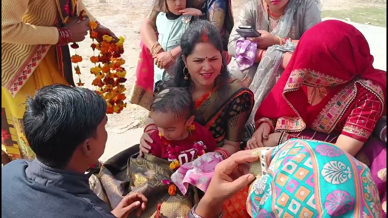 कैसे हुआ vedant का मुंडन 🤗🙏