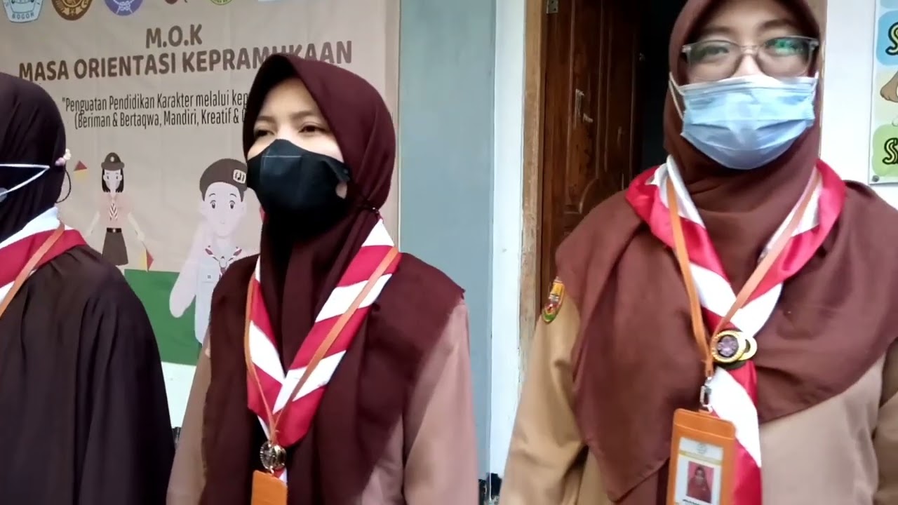 Masa Orientasi Kepramukaan, SPAB, dan hiburan Marching Band SLB Mekarsari 1 Cibinong