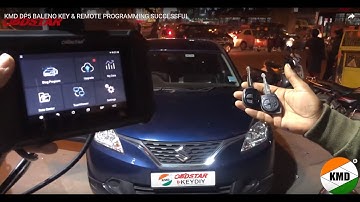 KMD DP5 BALENO KEY & REMOTE PROGRAMMING SUCCESSFUL