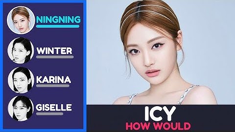 How would Aespa sing "ICY" by ITZY | Line Distribution #aespa #itzy #howwould