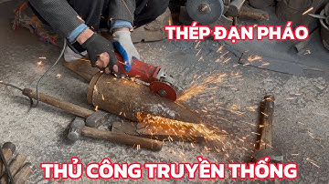 Dao mèo mũi hếch rèn thủ công từ thép ĐẠN PHÁO! sắc bén vô địch! cao ngựa và xu bạc chuẩn cổ