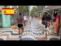 Alicante spain  walking tour 4k  alicante promenade