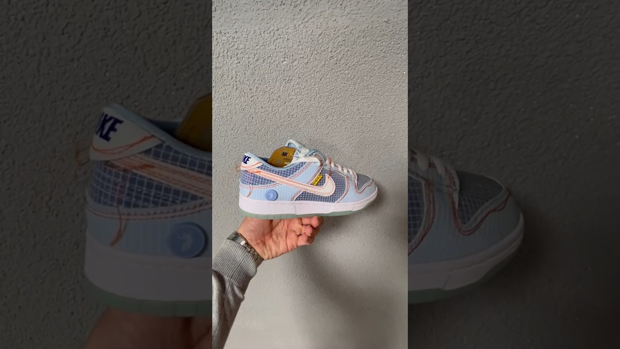 Кроссовки Nike Union LA x Dunk Low Passport Pack Psychic blue. Кроссовки Калининград⚡ inst: @ne_bar