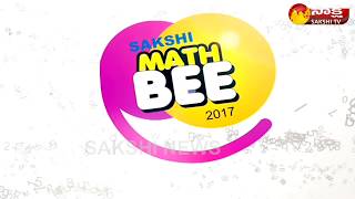 Sakshi India MATH BEE - 2017 || AP  Finals Category - 2 || - 4th February 2018