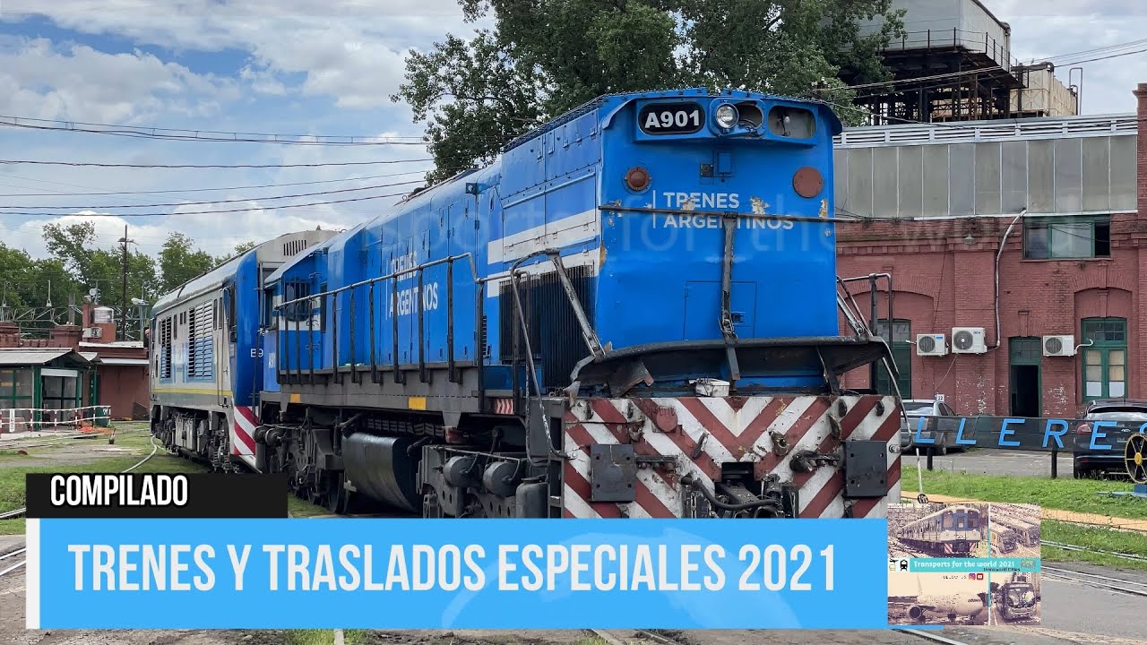 Trenes y traslados especiales LINEA ROCA 2021