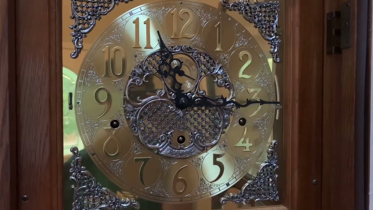 Ridgeway TripleChime Grandfather Clock All Chimes YouTube