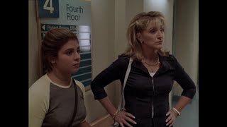 Carmela & Meadow visit Livia & Janice in hospital (The Sopranos)