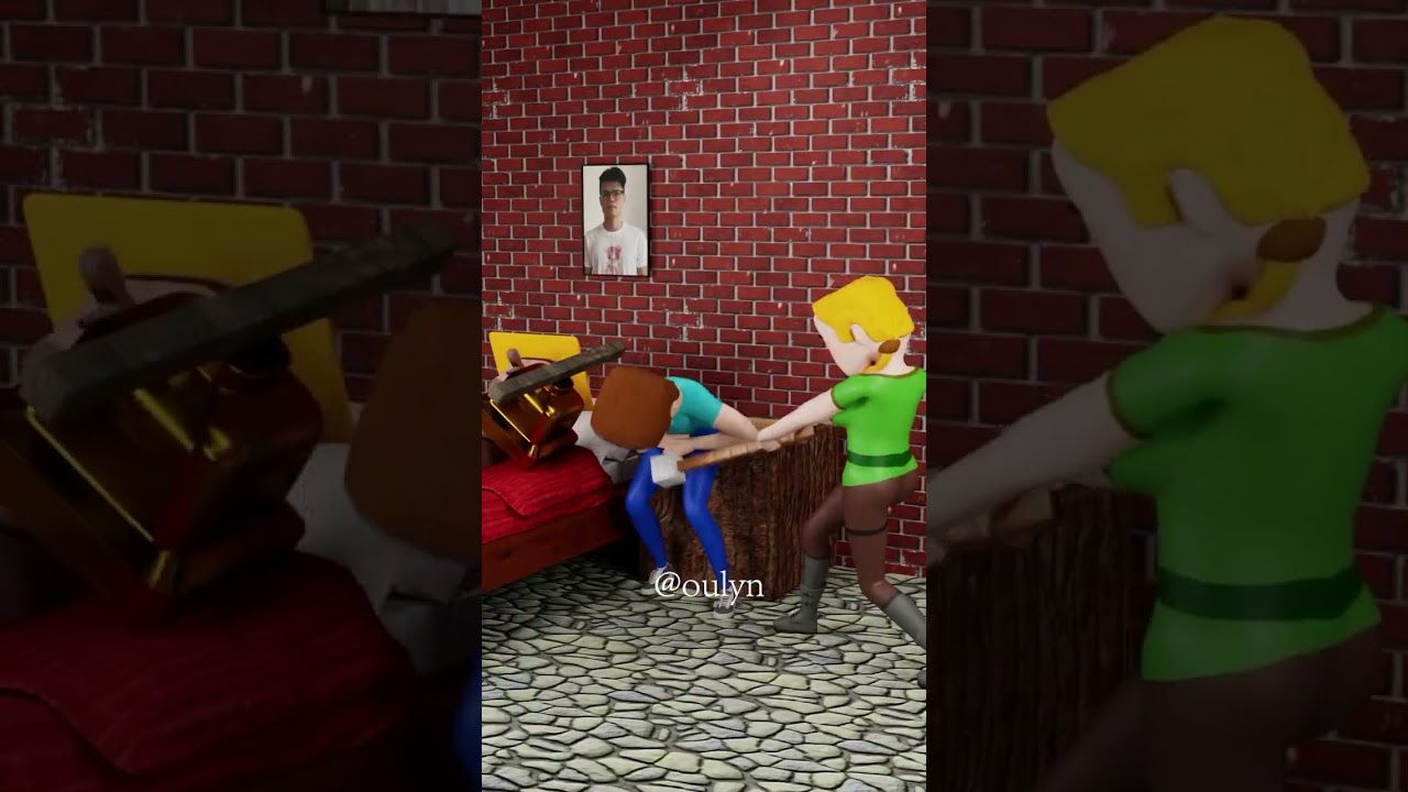 Minecraft - Prank on the villager  