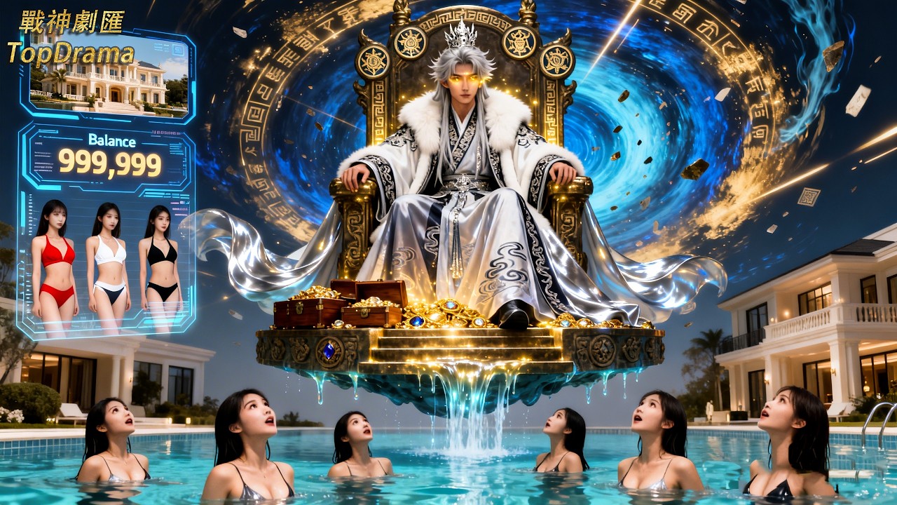 窮小子遭街頭惡霸圍群毆，神秘一笑看傻眾人，真實身分竟是資產千億的古代權臣，四大家族跪地求放過#武打#逆袭##打脸#穿越