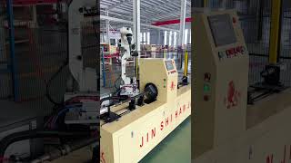 Automated Welding for Scaffolding Production #scaffolding #machine