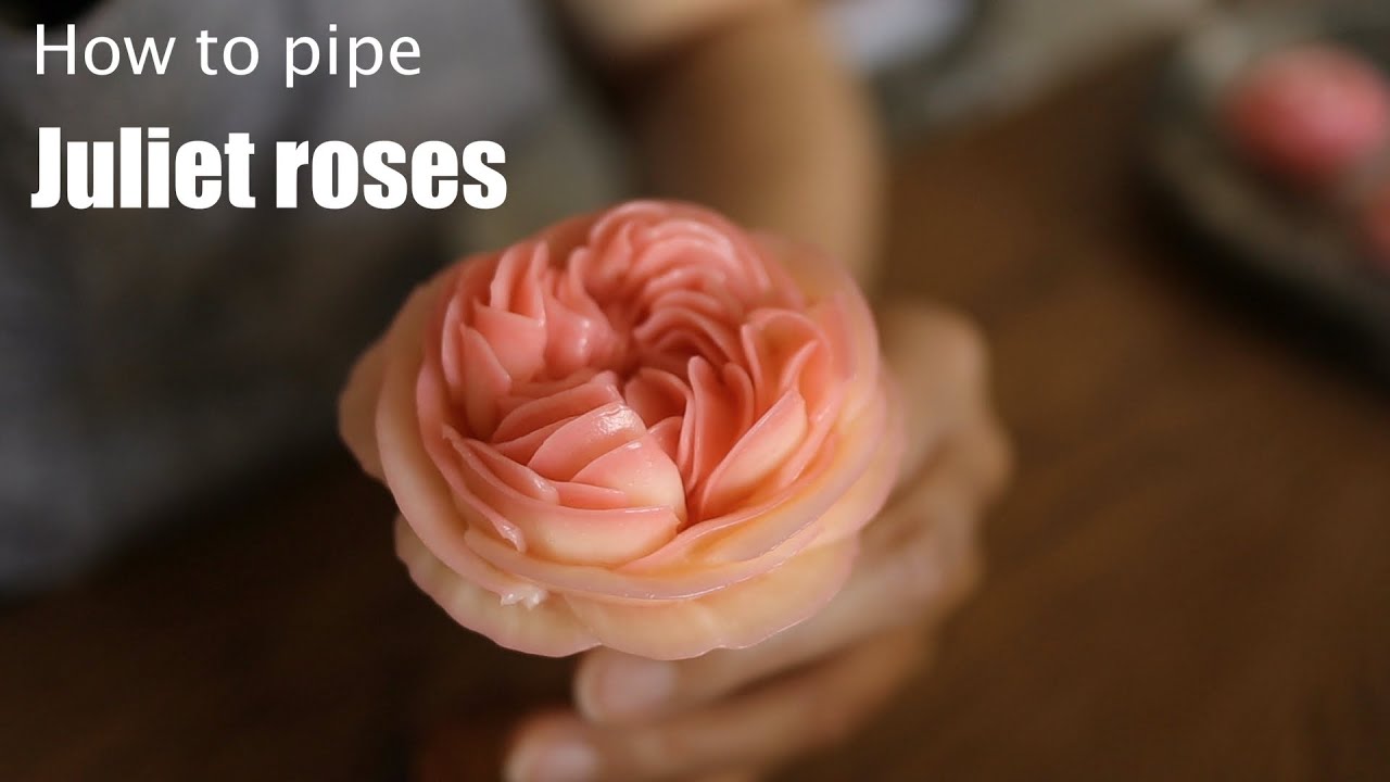 [한글자막]BUTTERCREAM JULIET ROSES (Wilton #104)