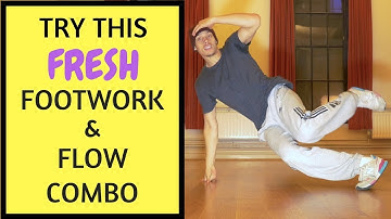 Bboy Footwork Tutorial | Wrist Hook Combo! | Flow Tutorial | How to Breakdance | Footwork Basics