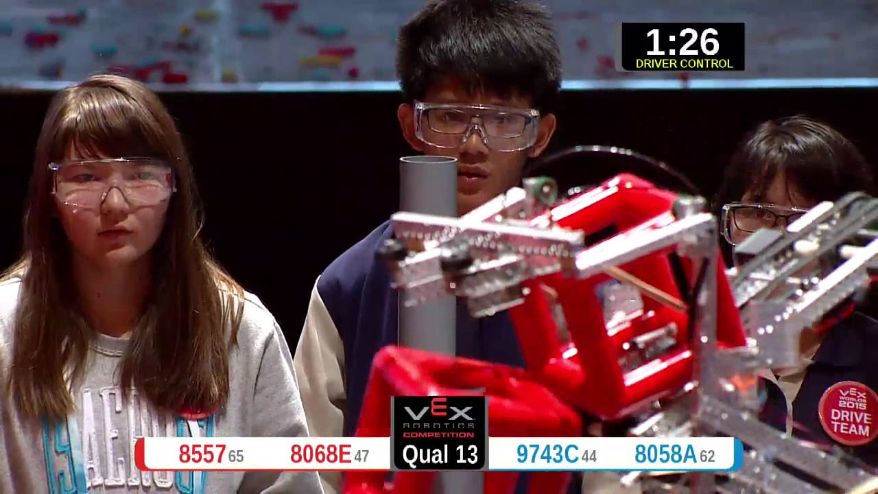 2015 VRC-MS Spir Q13 -  (8557 9743C) 34-Spirit Div-VRC Middle School-VEX Worlds 2015
