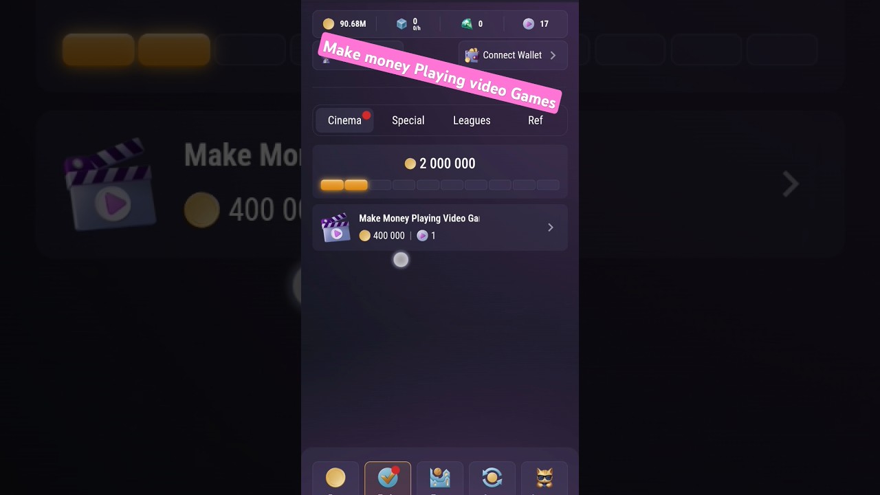 Make money Playing video Games TapSwap code 22 august