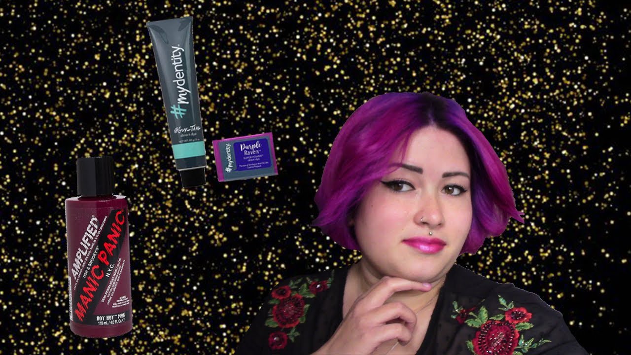 J’AJOUTE DU VIOLET || COLORATION PURPLE RAVEN MYDENTITY 💜