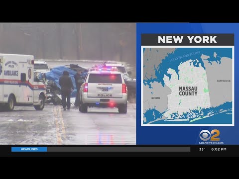 1 person killed after car and bus collide on Long Island