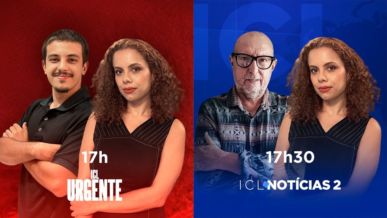 ICL URGENTE COM GABRIELA VARELLA E ICL NOTÍCIAS 2 - 16/JANEIRO ÀS 17h
