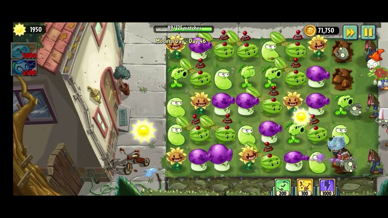 Modern day expansion level 45 - 47 PVZ 2 REFLOURISHED 