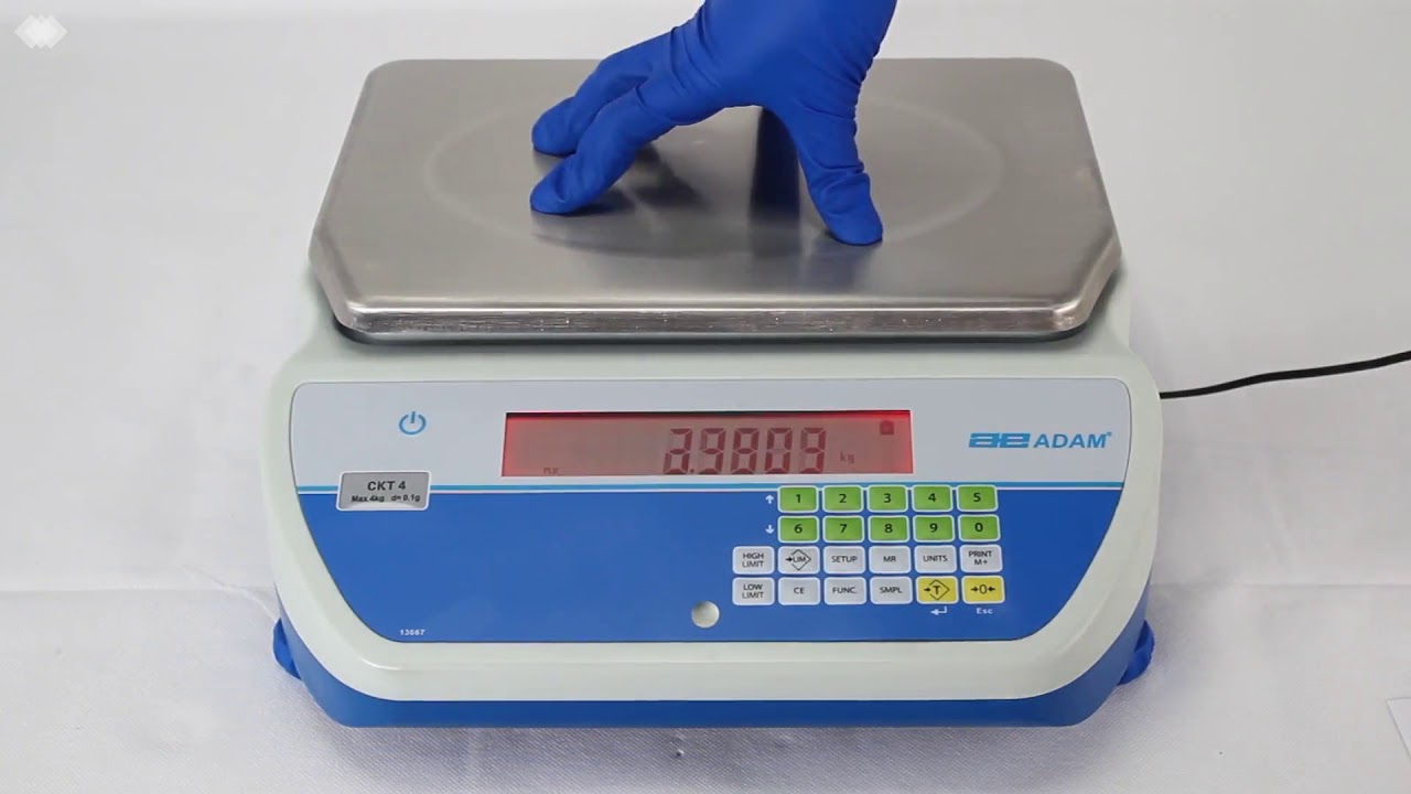 Adams Equipment Bench Checkweighing Scale 8-Lb. Capacity 0.0001-Lb./0 ...