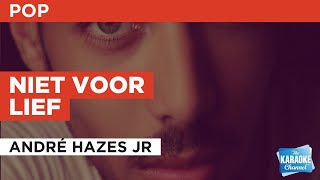 Niet voor lief : André Hazes jr | Karaoke with Lyrics