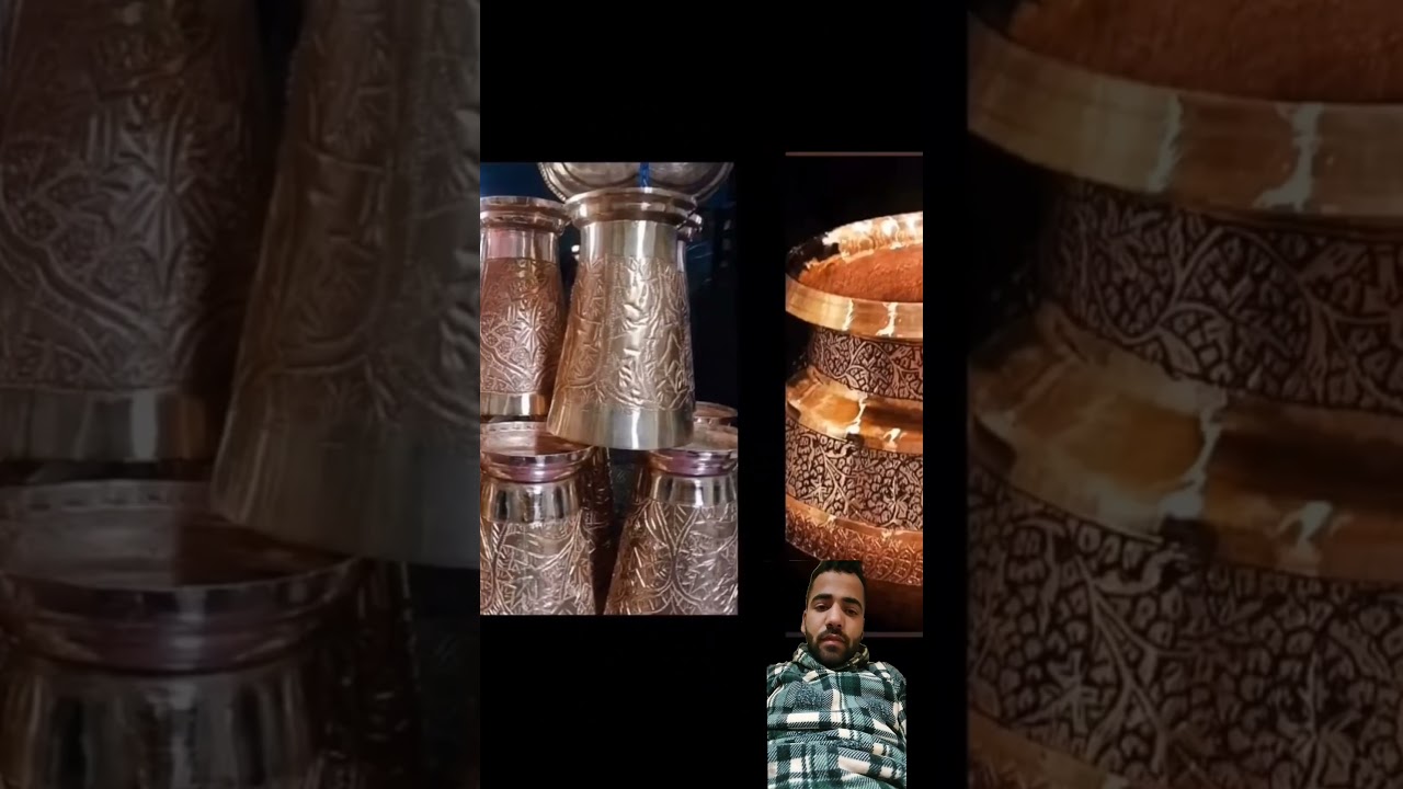 mehraj copper utensils making design 