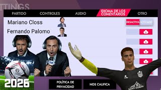 Commentators Mod For Football League 2026