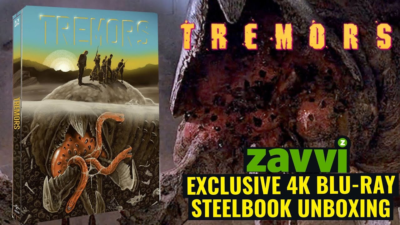 Tremors Zavvi Exclusive 4K Ultra HD Limited Edition Arrow Steelbook