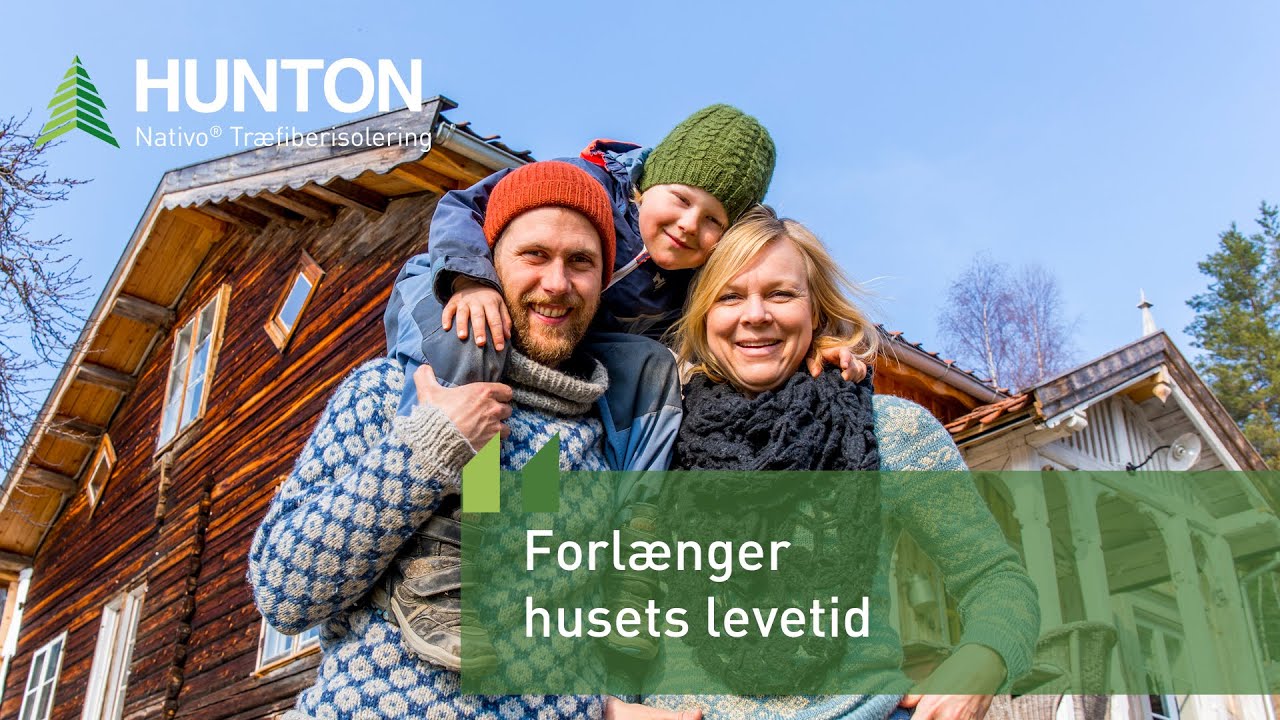 Hunton Træfiberisolering, tømrer Thomas Sandvik Jakobsen (dk)