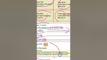 Samacheer Kalvi English std 1 term 3 part 5